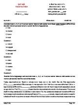 Đề kiểm tra học kỳ 1 môn Tiếng Anh Lớp 9 - Năm học 2021-2022 - Mã đề 106